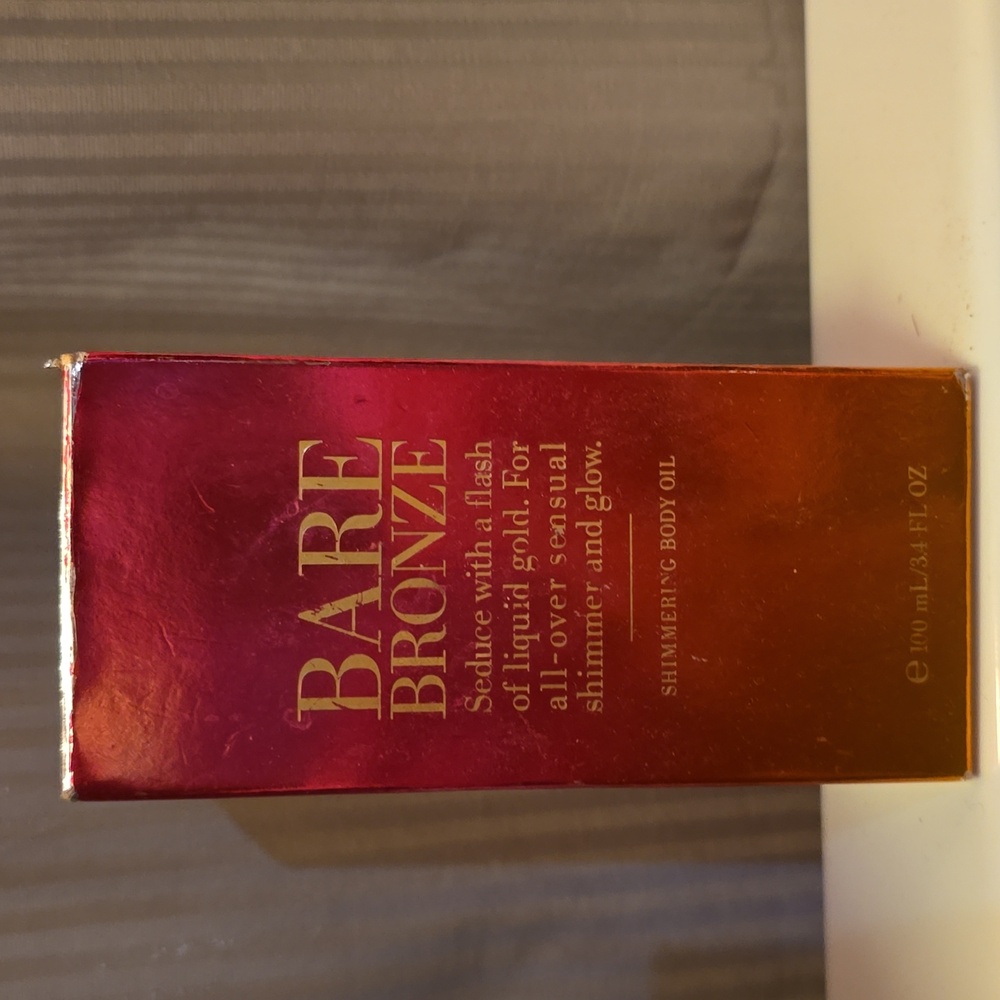 Victoria Secret Bare Bronze Shimming Body Oil - RARE - Discontinued!!